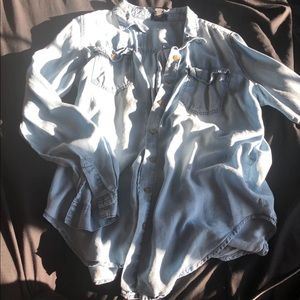 Wet Seal jean blouse